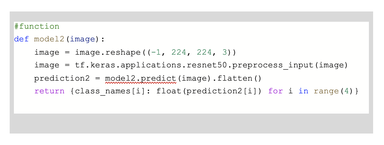 deep learning project